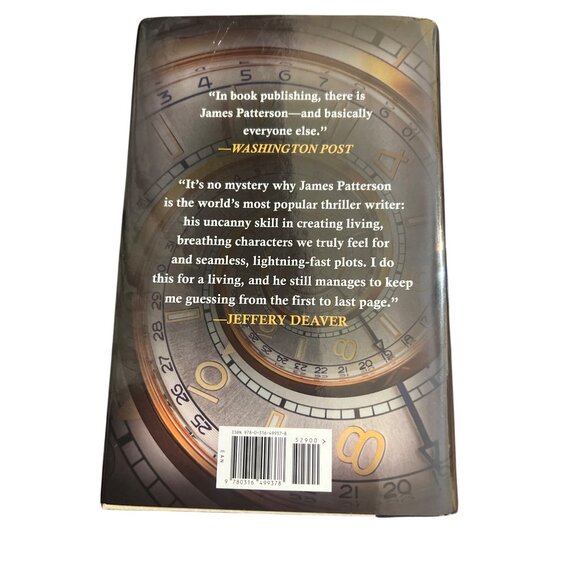 22 Seconds By James Patterson & Maxine Paetro Hardcover Book 1st Ed 1st Printing - Picture 2 of 3